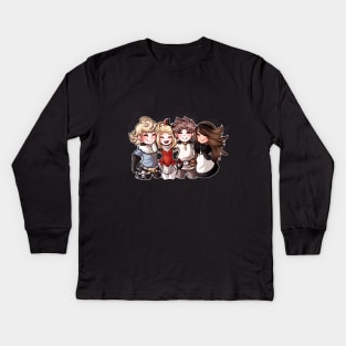 Bravely Default Kids Long Sleeve T-Shirt